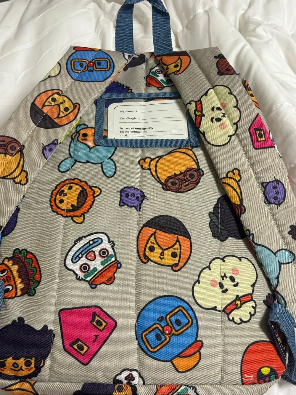 Toca Boca book bag. No signs of wear, like new condition.